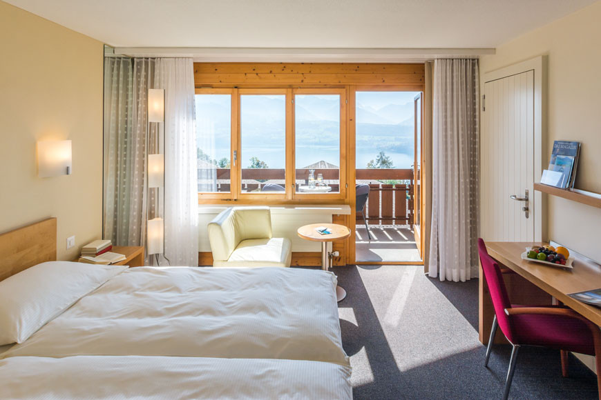 Solbadhotel Sigriswil Doppelzimmer See